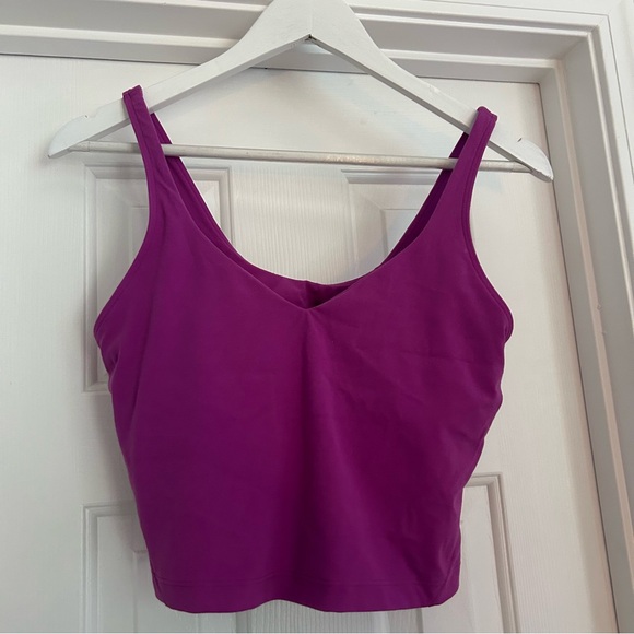 Lululemon Purple Align Tank Size 10 - Picture 4 of 4